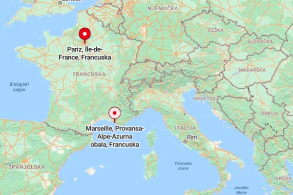 Jeftini Ryanair letovi iz Zagreba - Francuska