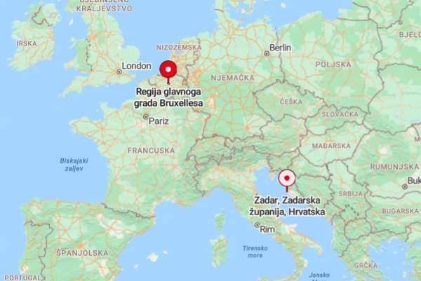 Jeftini Ryanair letovi iz Zadra - Brisel