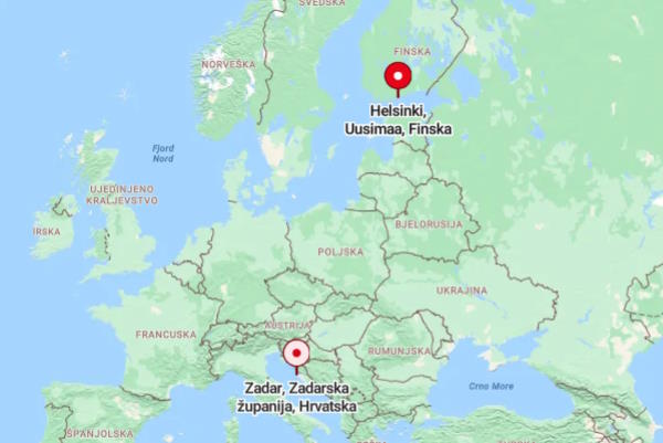 Jeftini Ryanair letovi iz Zadra - Helsinki