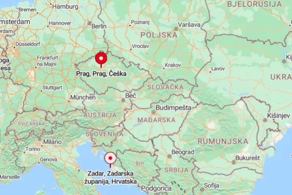 Jeftini Ryanair letovi iz Zadra - Prag