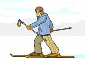 Škola skijanja za početnike (3) –  Hodanje na skijama