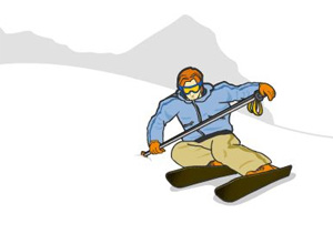 Škola skijanja za početnike (4) –  Ustajanje nakon pada